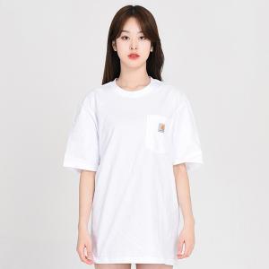 (K87) 워크 포켓 반팔티 WHITE